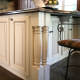 kitchen,decorative details,double fluted post,corbels,traditional