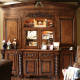 speciality areas,decorative details, display shelves,display cabinets,storage,traditional