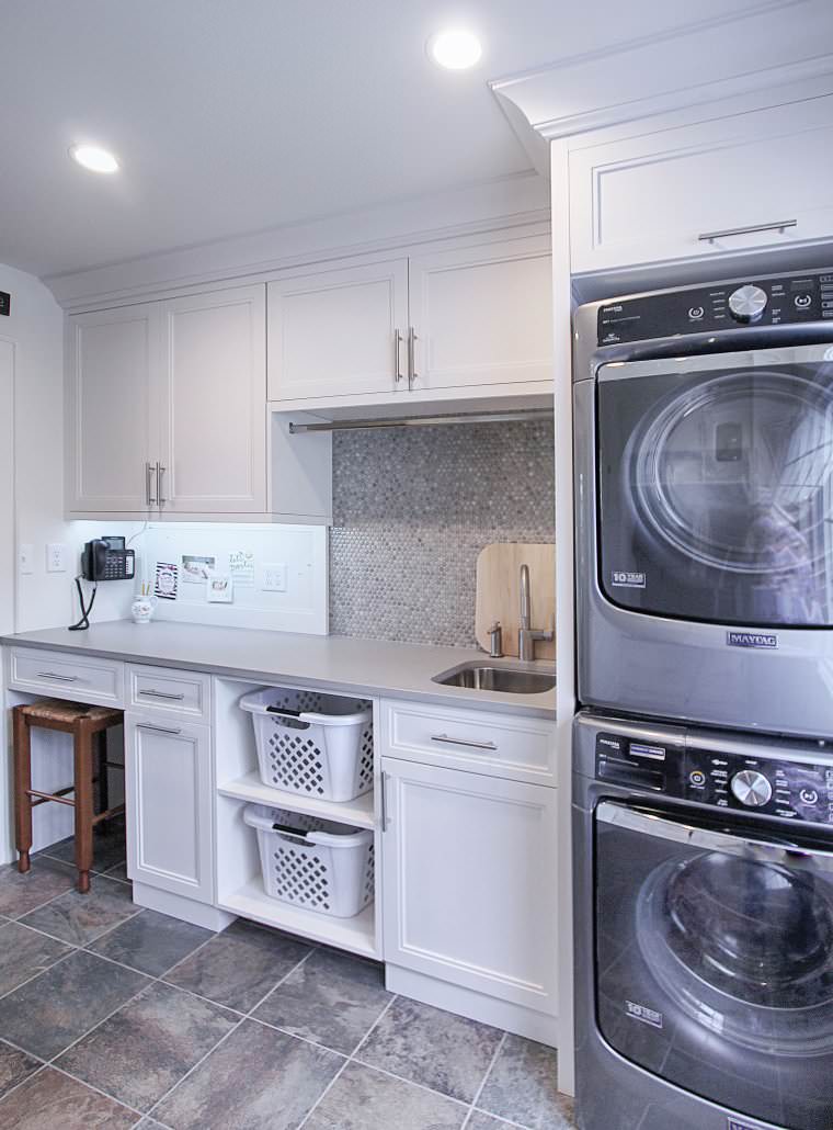 Laundry Room Cabinets by Walker Woodworking