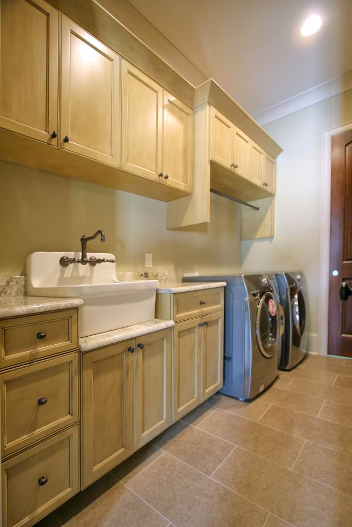 Laundry Room Cabinets by Walker Woodworking