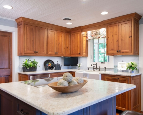 farmhouse with reclaimed wood