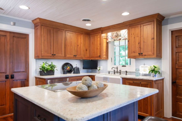 farmhouse with reclaimed wood