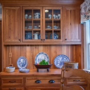 reclaimed wood china hutch