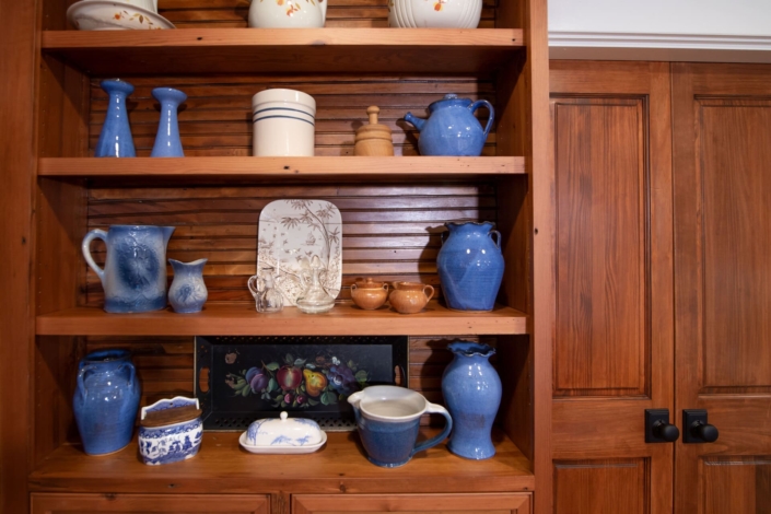 reclaimed wood kitchen storage