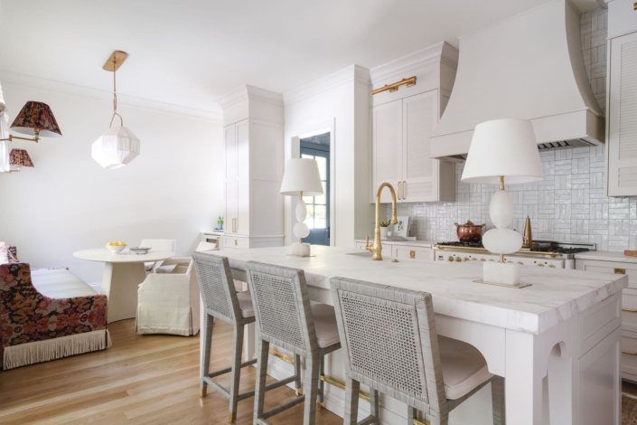 kitchen and dining room