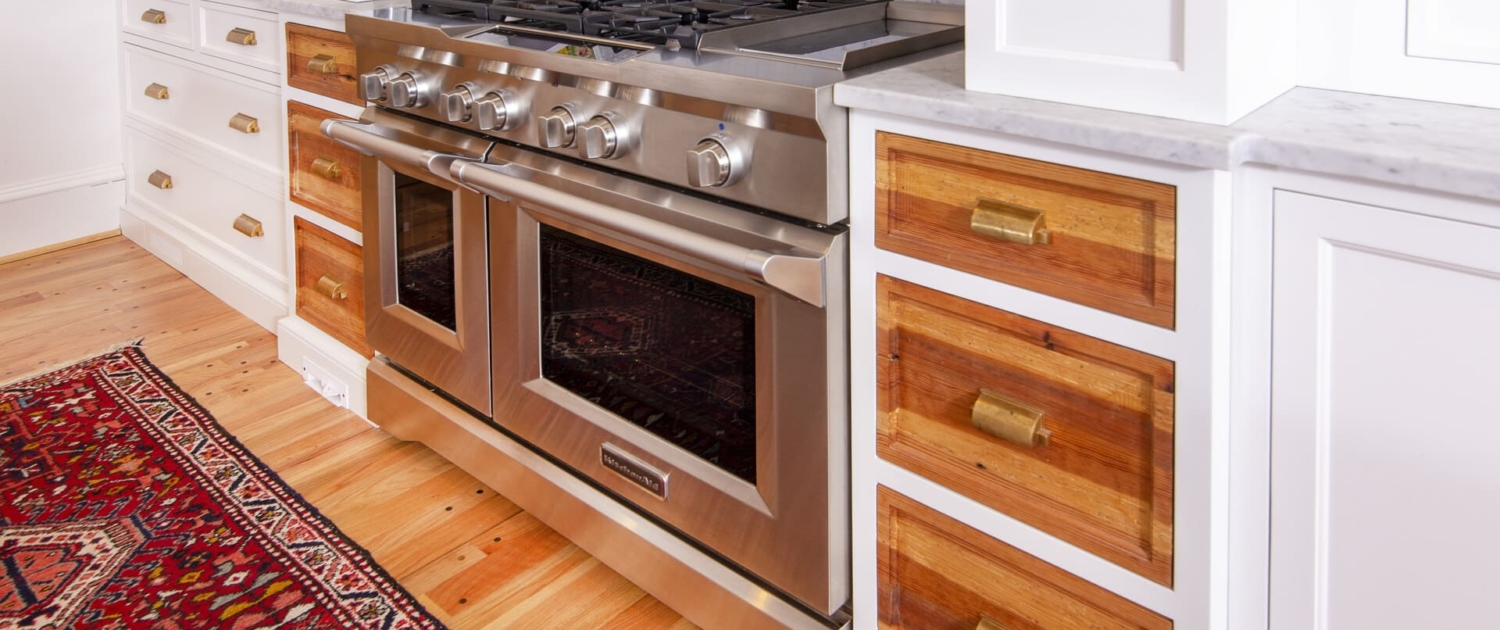 white, grey, and brown kitchen