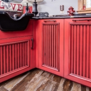 red dog room cabinets