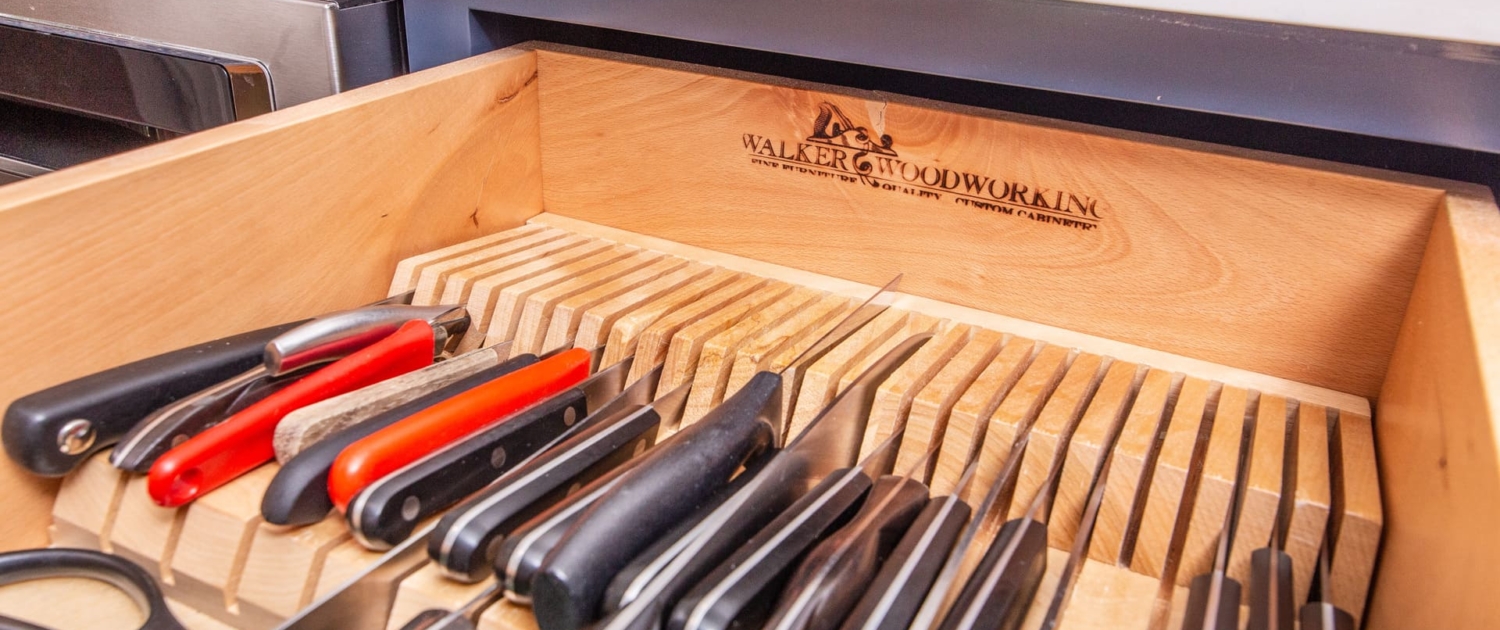 walker woodworking knife block