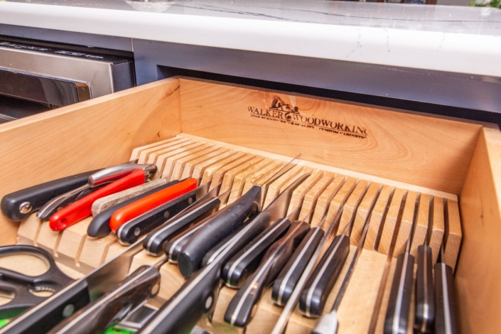 walker woodworking knife block