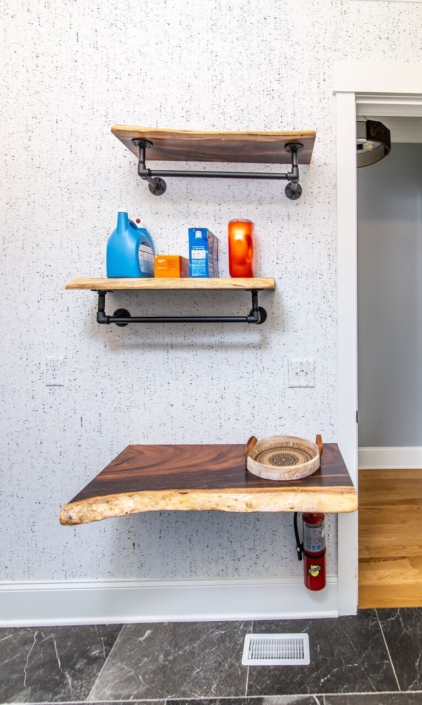 laundry room shelf storage