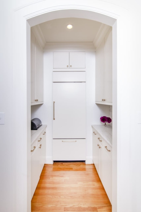 archway into a pantry