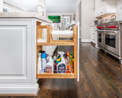 cleaning supply storage cabinet