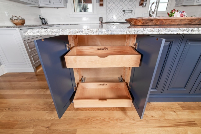 pull out island drawers