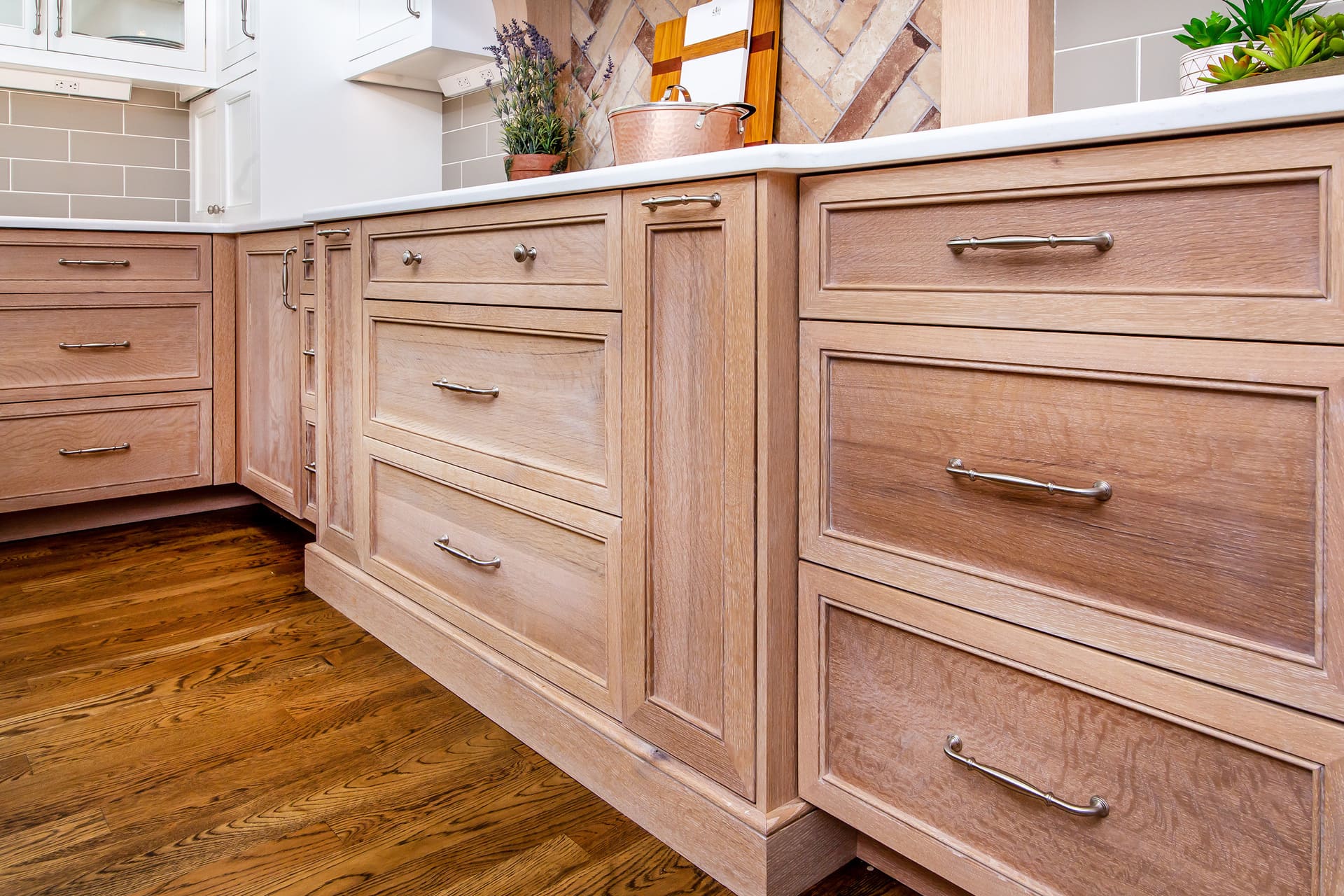 kitchen and hardwood floors
