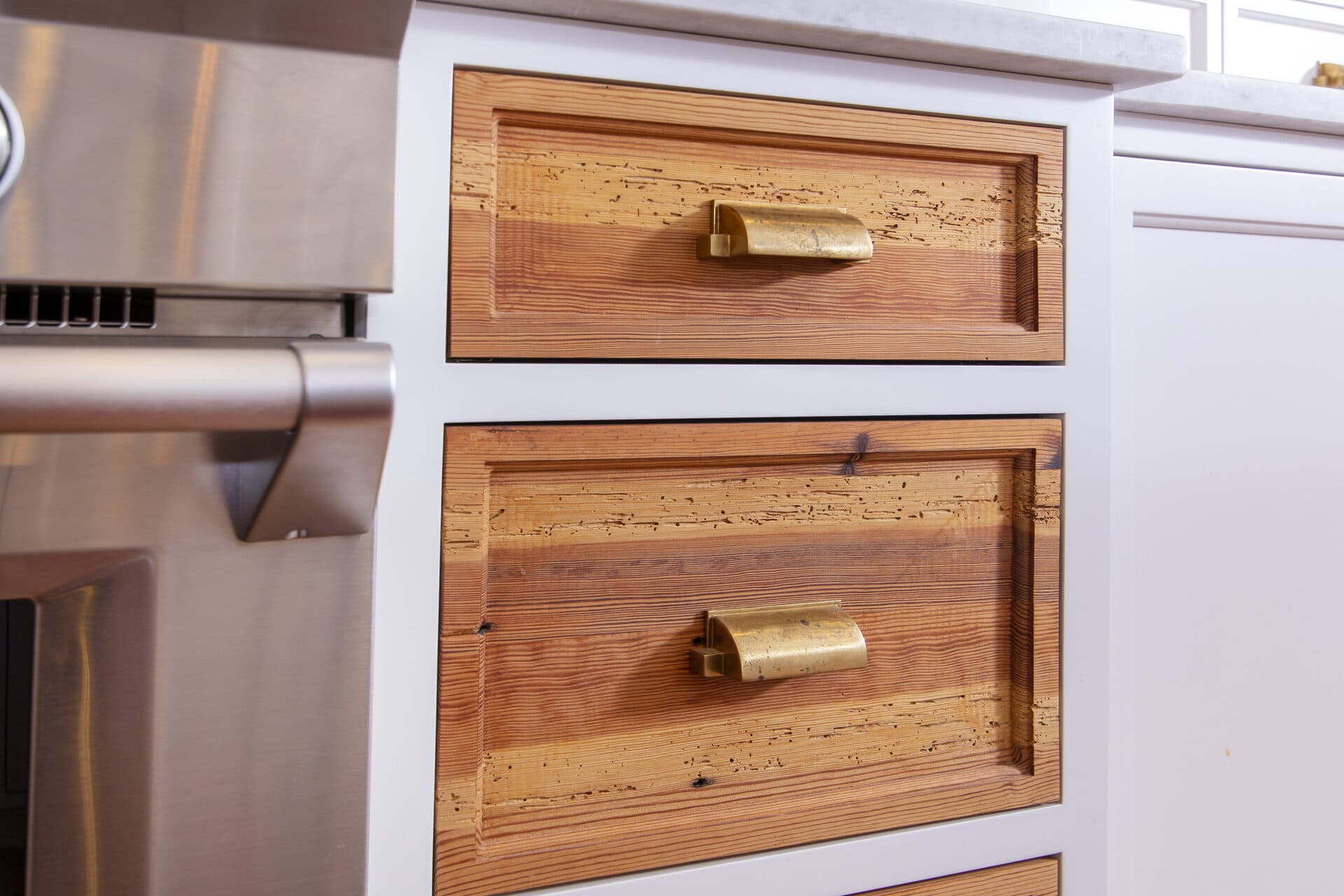 wooden drawer fronts