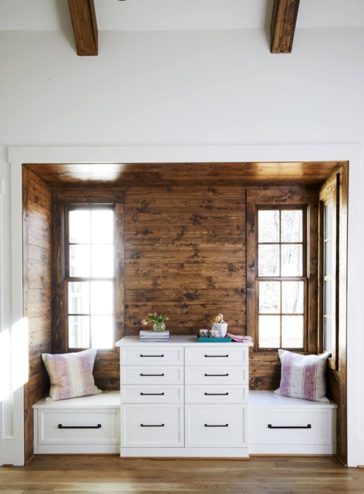 dresser with reclaimed wood