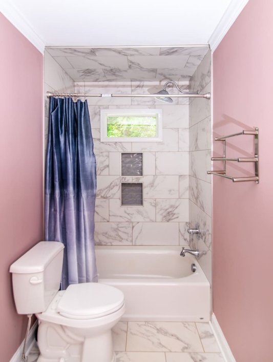 pink bathroom