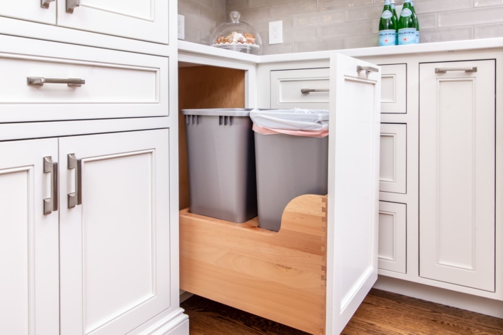 trash pullout drawer