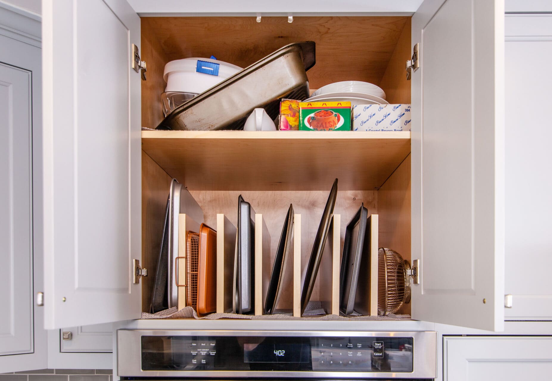 upper cabinet storage