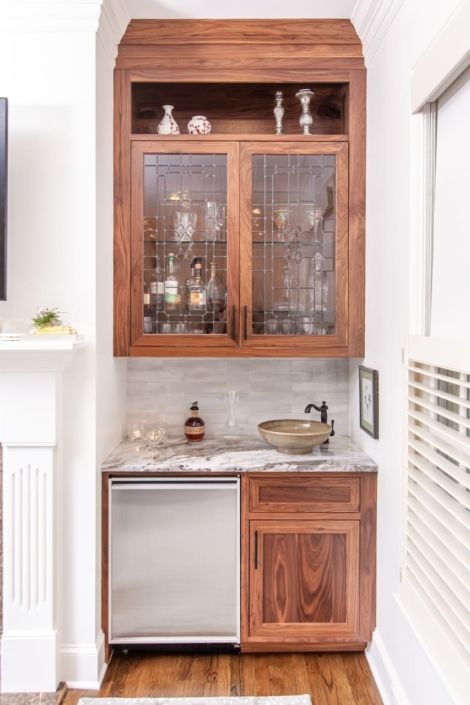 walnut beverage center