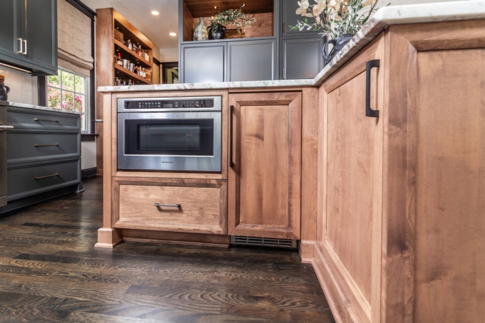 hazelnut island and microwave