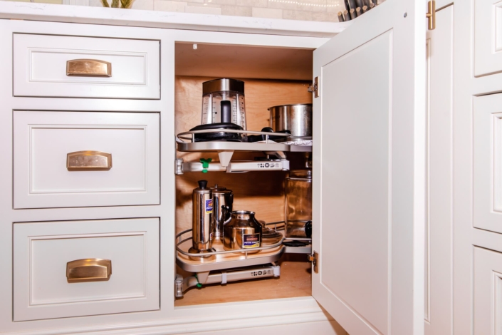 lazy susan with appliances