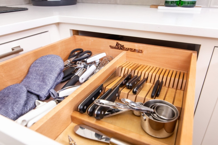 walker woodworking utensil drawer