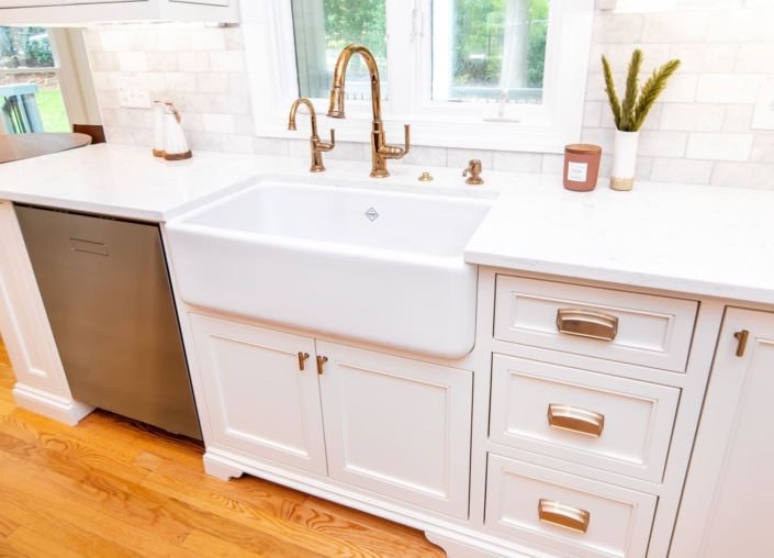 kitchen with sink and window