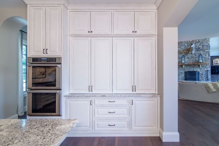 kitchen storage cabinets with appliances