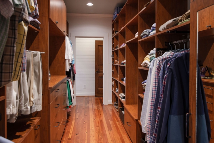 farmhouse walk in closet