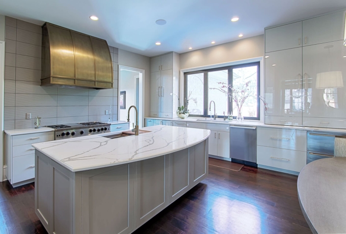 high gloss finish kitchen