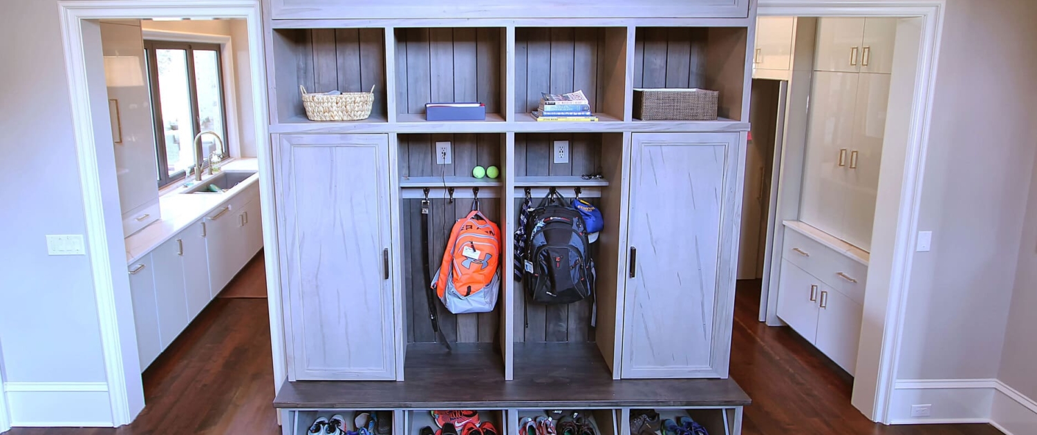 mudroom/drop zone
