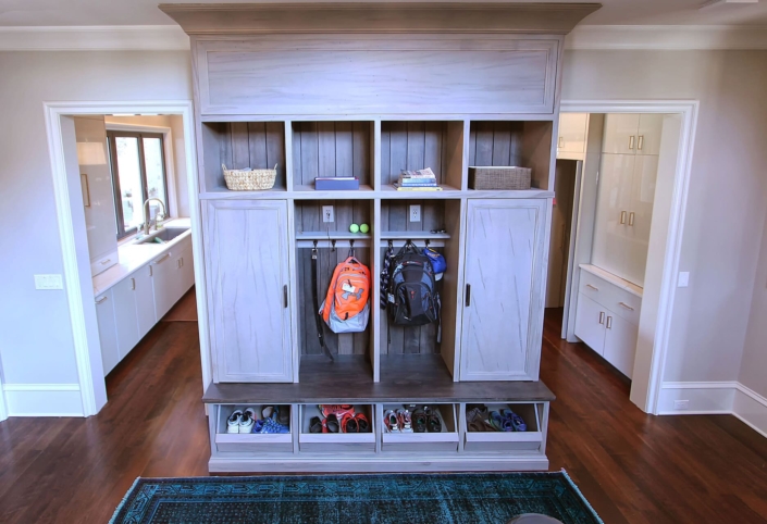 mudroom/drop zone