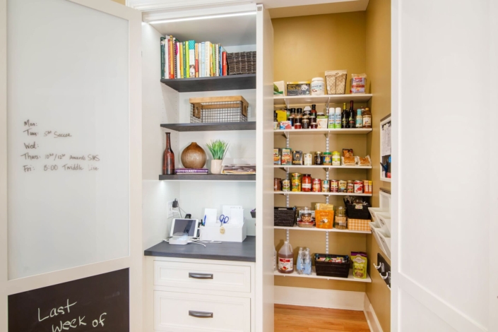 pantry with hidden entry